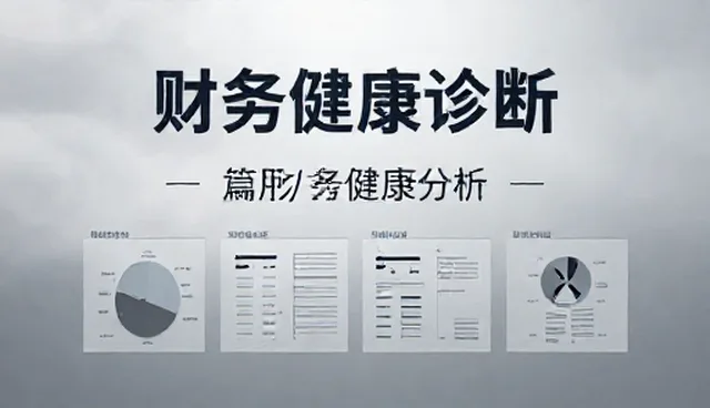 财务健康诊断如何应对常见问题,提升管理效率
